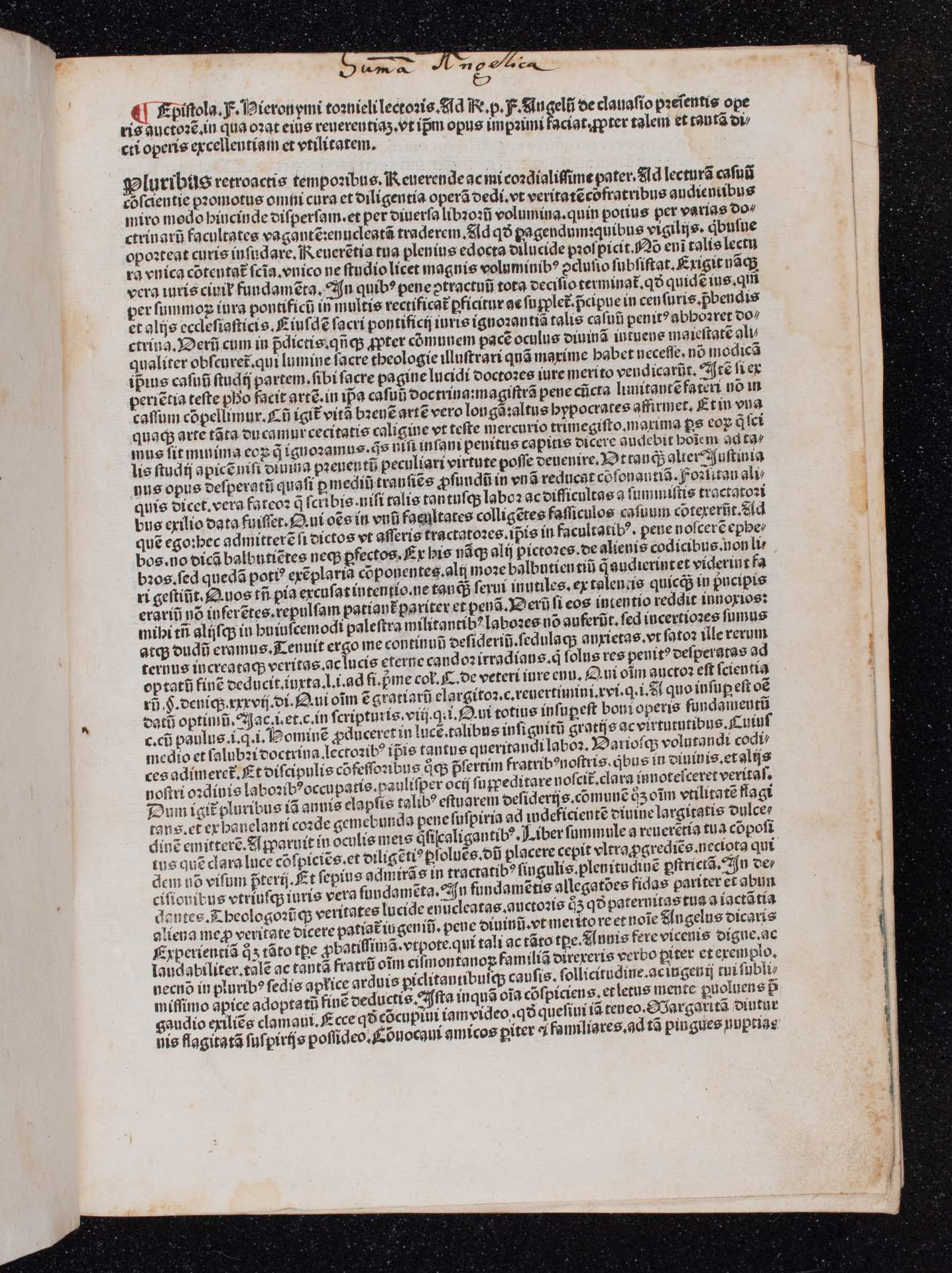 Summa angelica de casibus conscientiae 