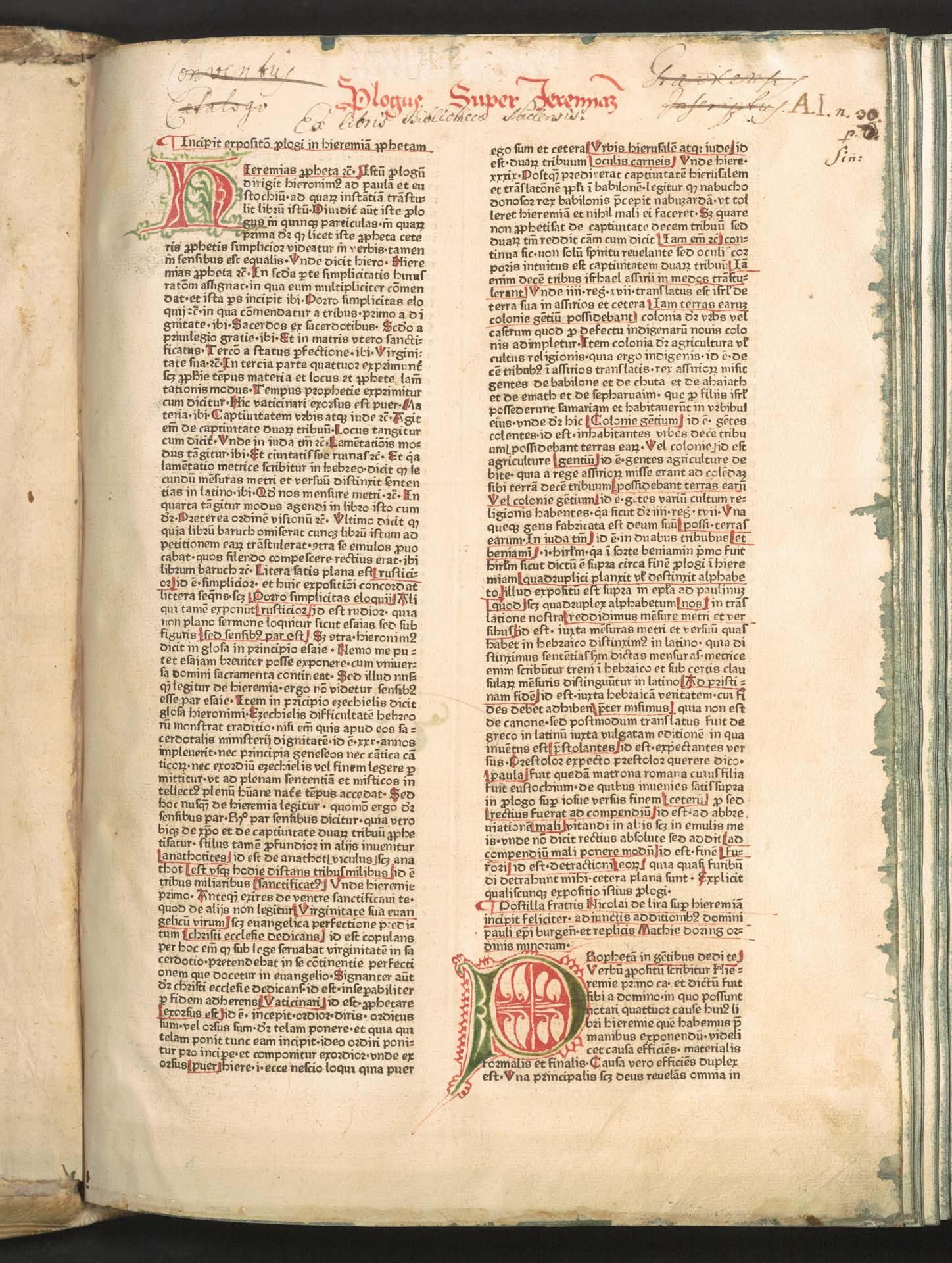 Postilla litteralis super totam Bibliam