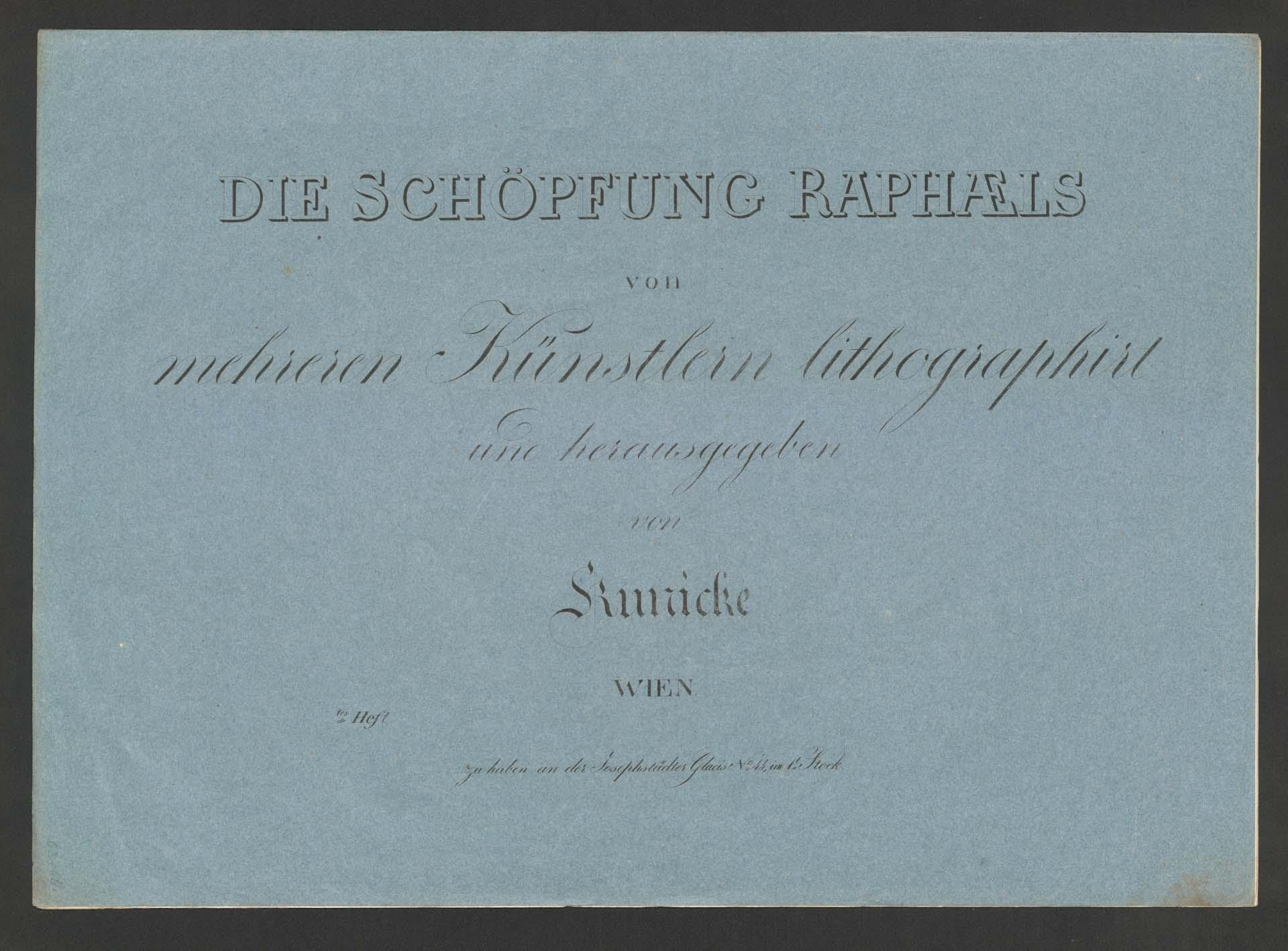 DIE SCHÖPFUNG RAPHAELS.