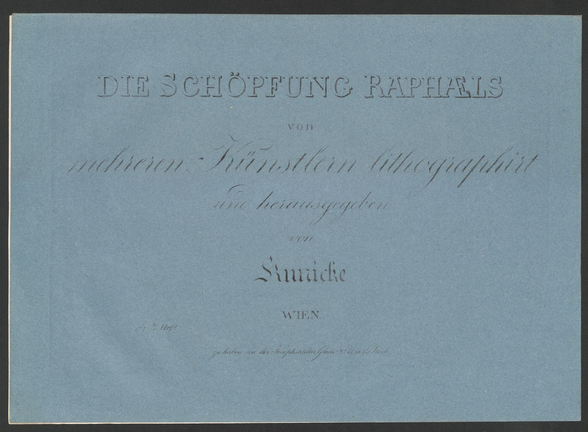 DIE SCHÖPFUNG RAPHAELS.