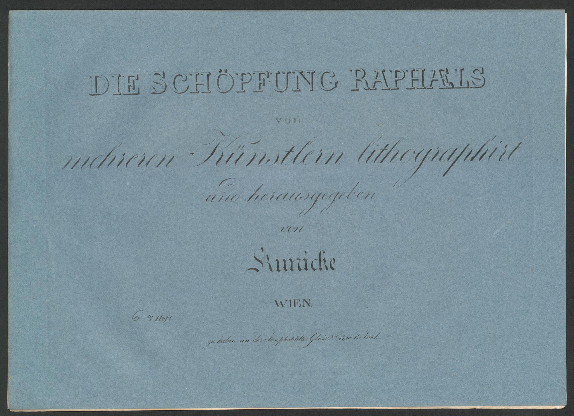 DIE SCHÖPFUNG RAPHAELS.