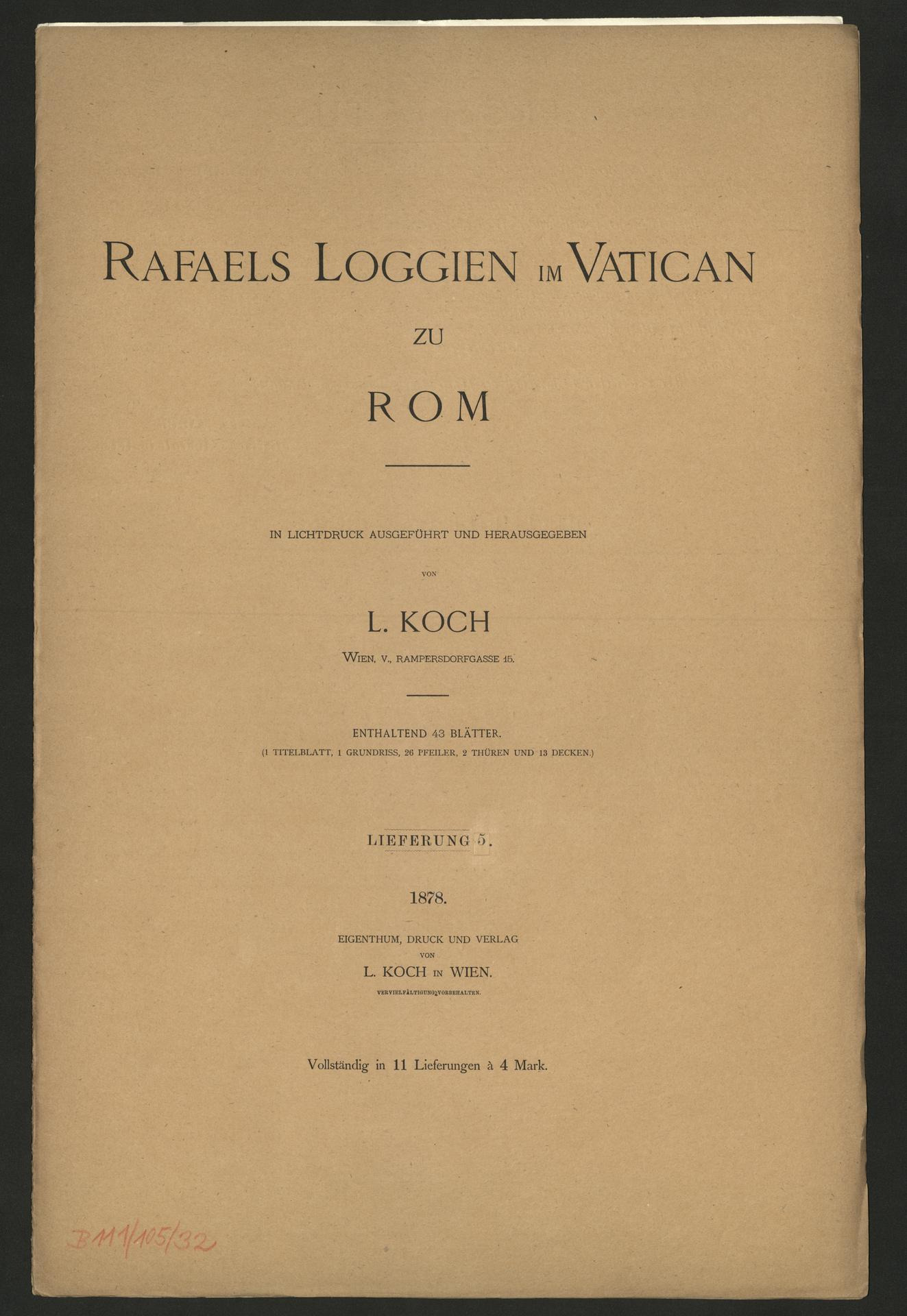 RAFAELS LOGGIEN IM VATICAN ZU ROM