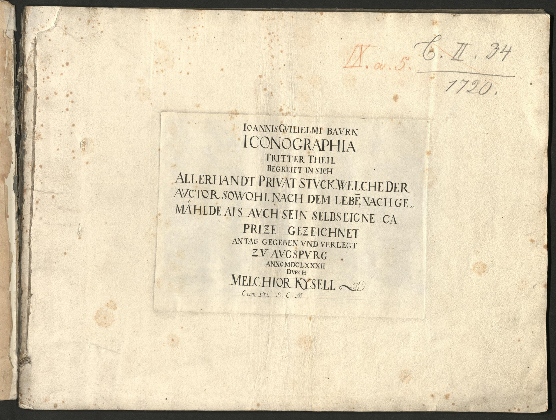 IOANNIS GVILIELMI BAVRN ICONOGRAPHIA