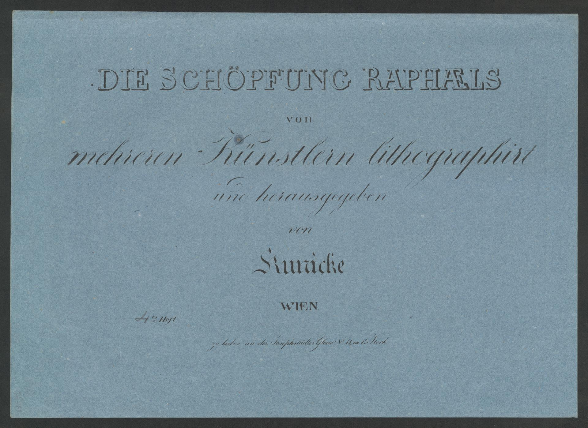 DIE SCHÖPFUNG RAPHAELS.