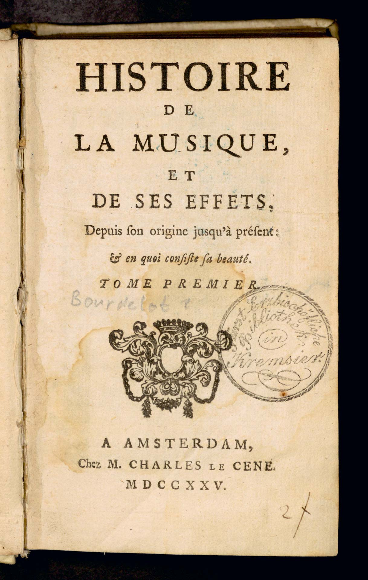 HISTOIRE DE LA MUSIQUE