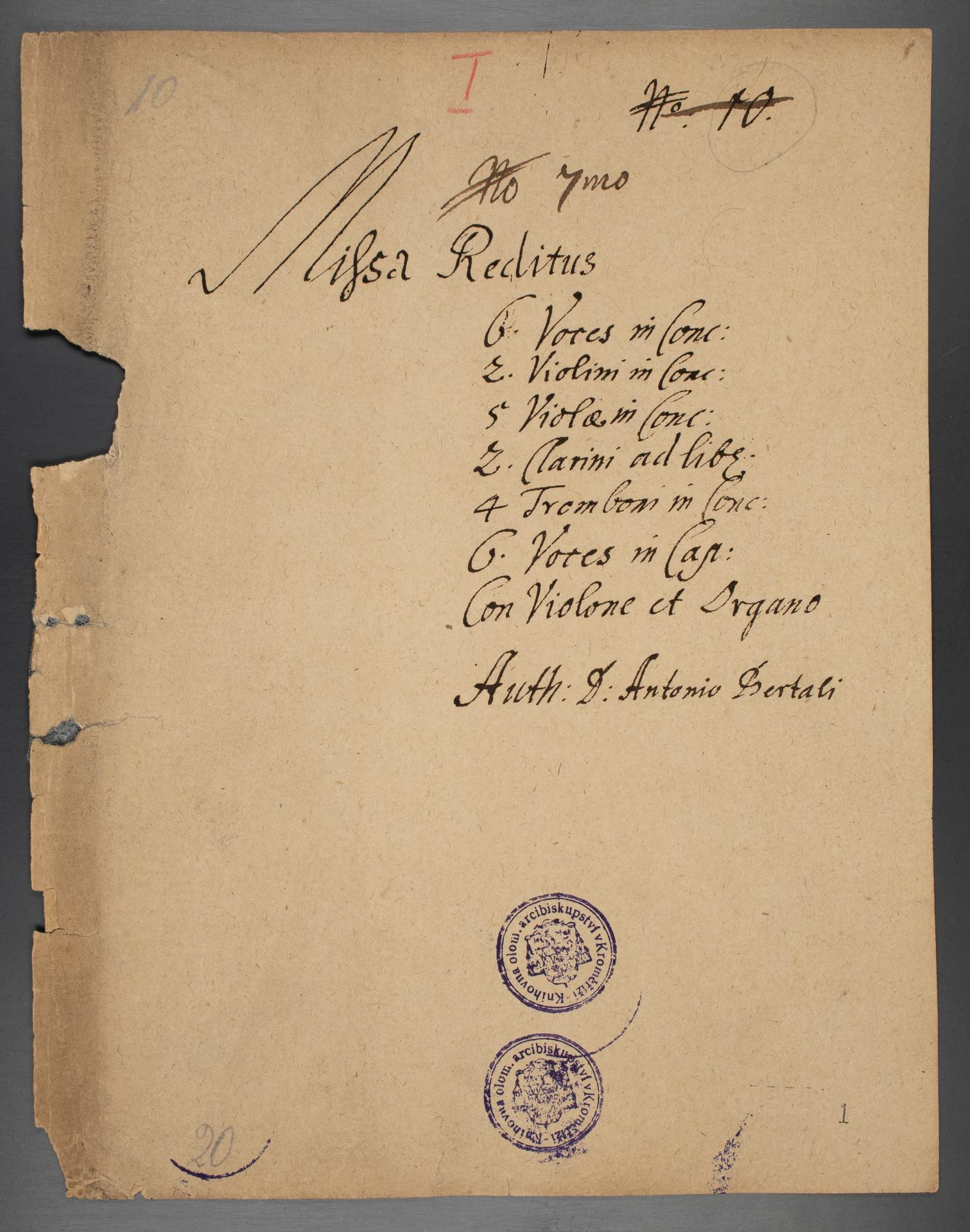 Missa Reditus