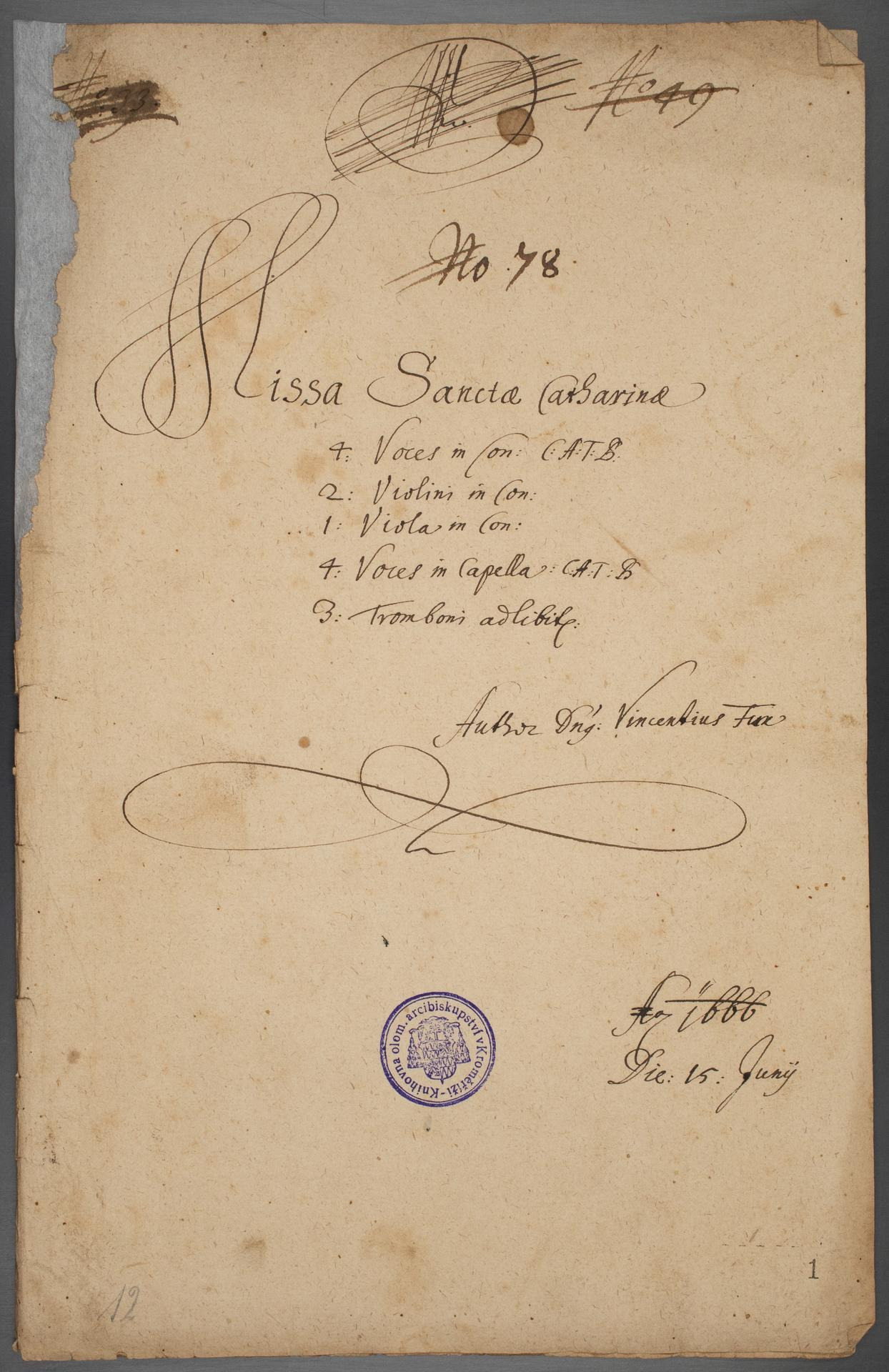 Missa Sanctae Catharinae