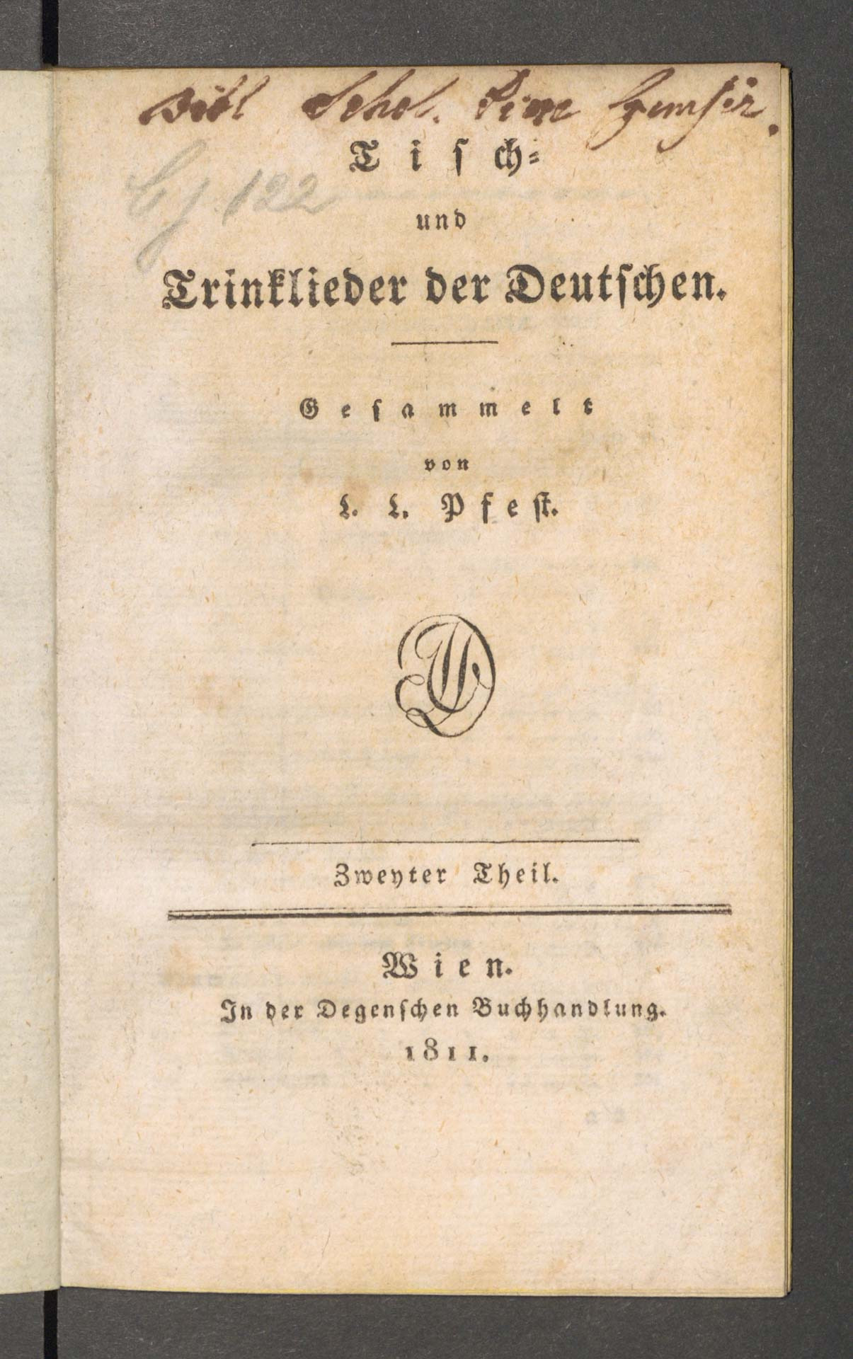 Tisch- und Trinklieder der Deutschen