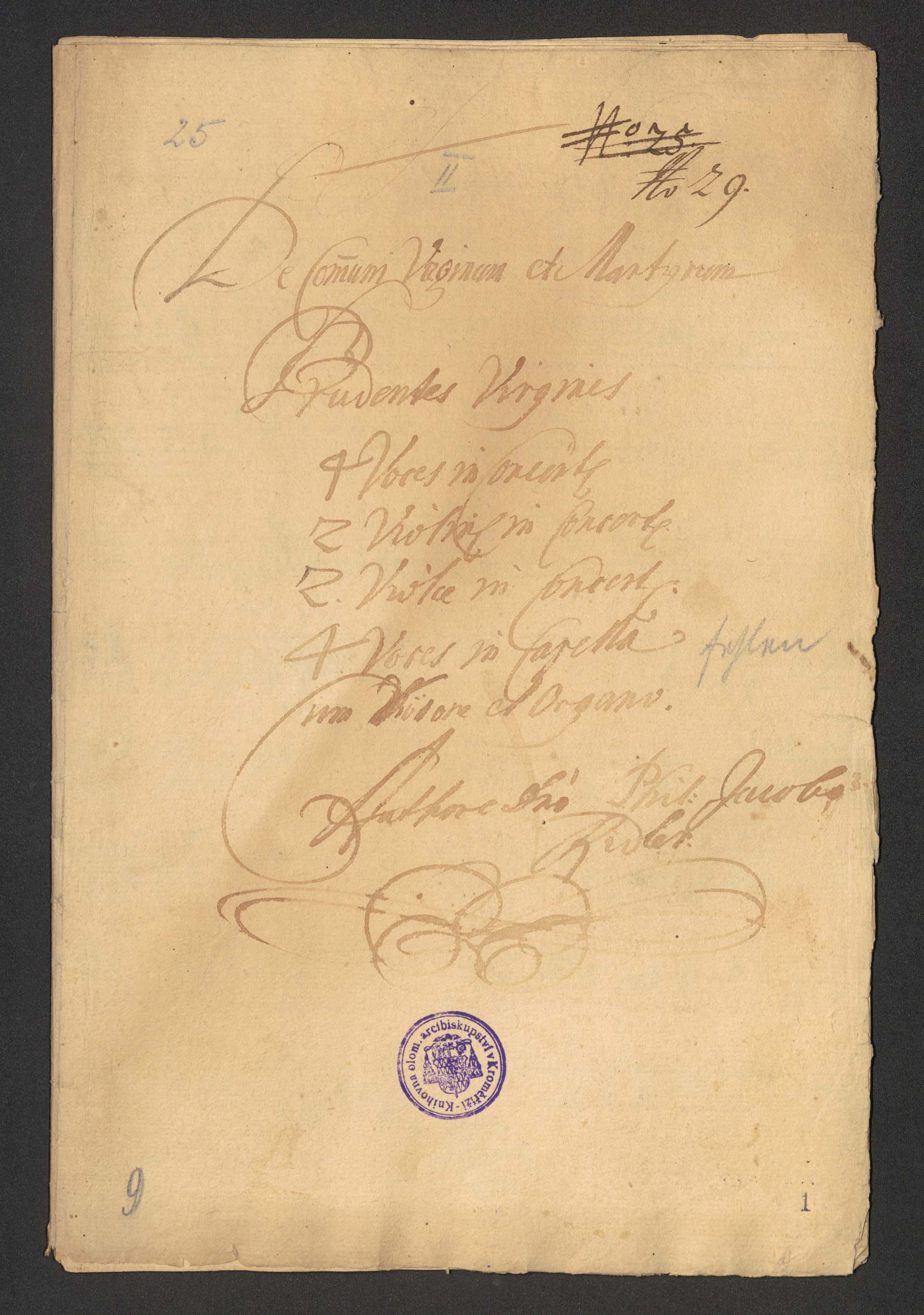 De Communi Virginum et Martyrum