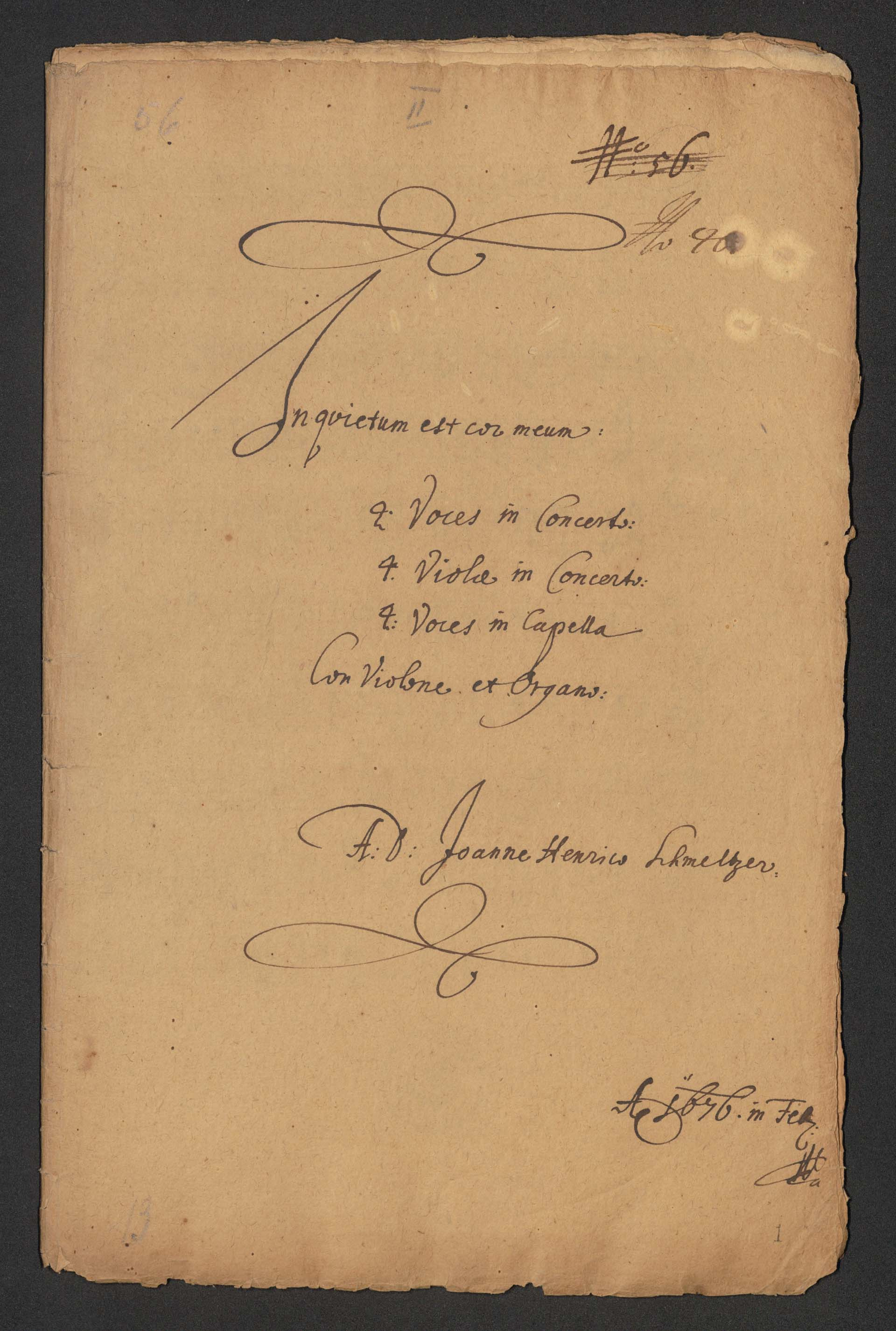 Inquietum est Cor Meum