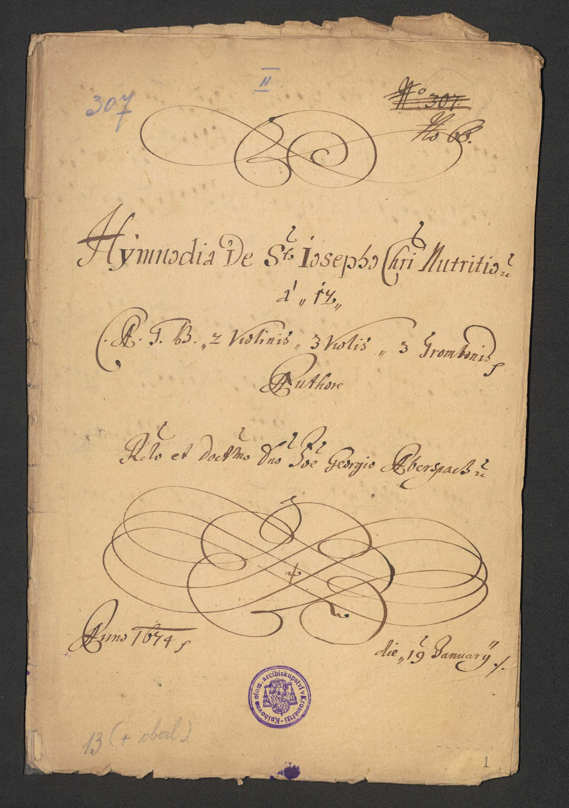 Hymnodia de s. Josepho à 12