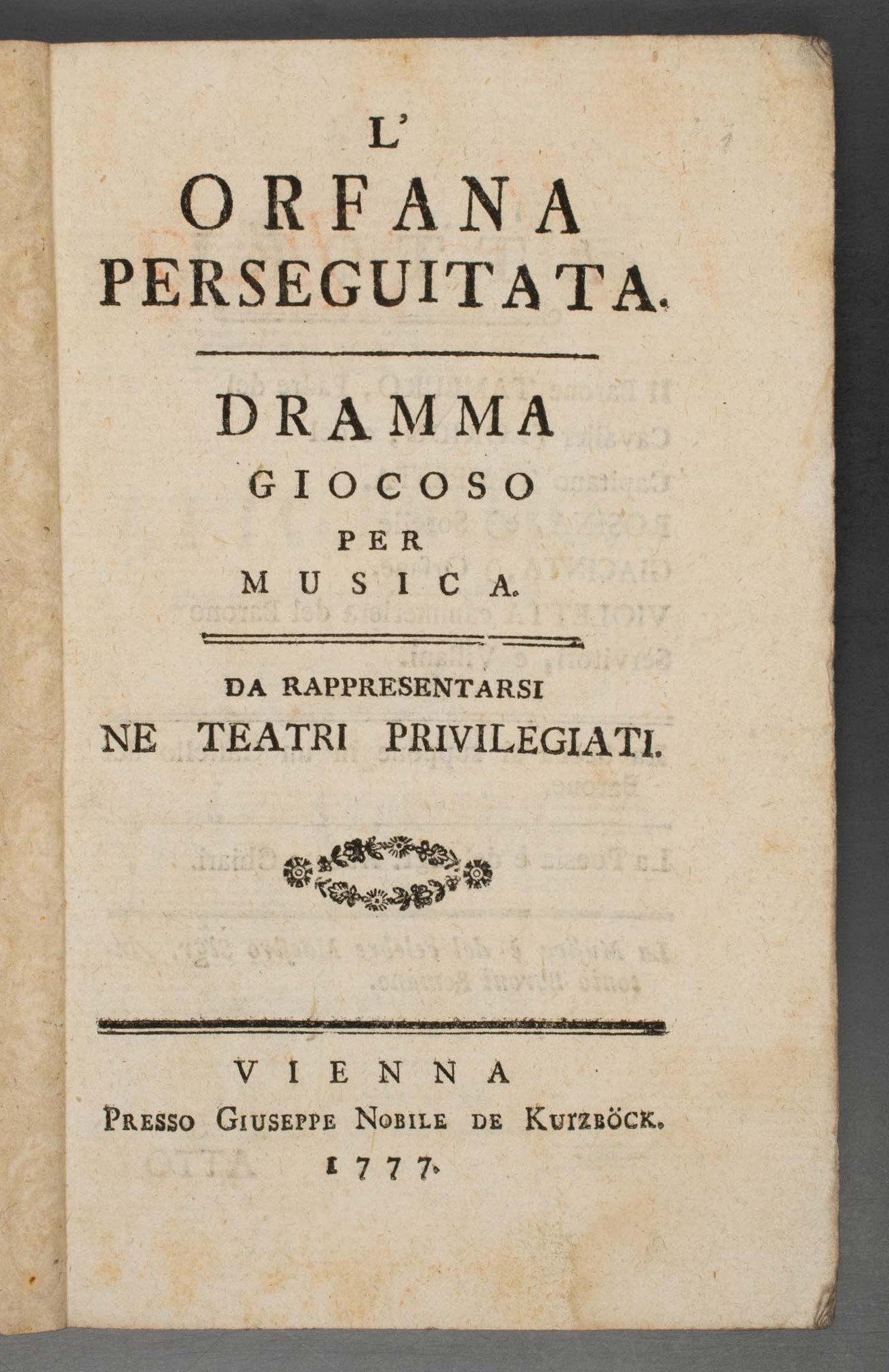 L'orfana perseguitata