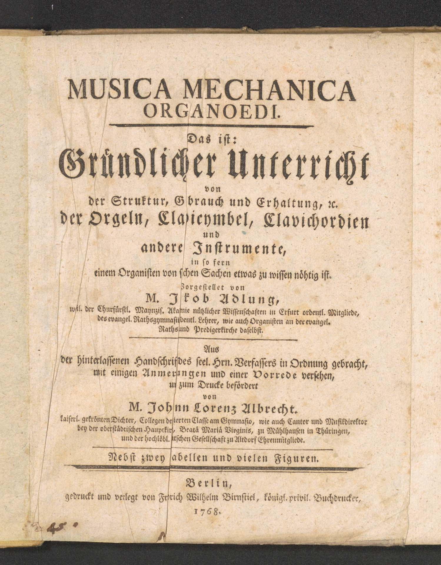 MUSICA MECHANICA ORGANOEDI