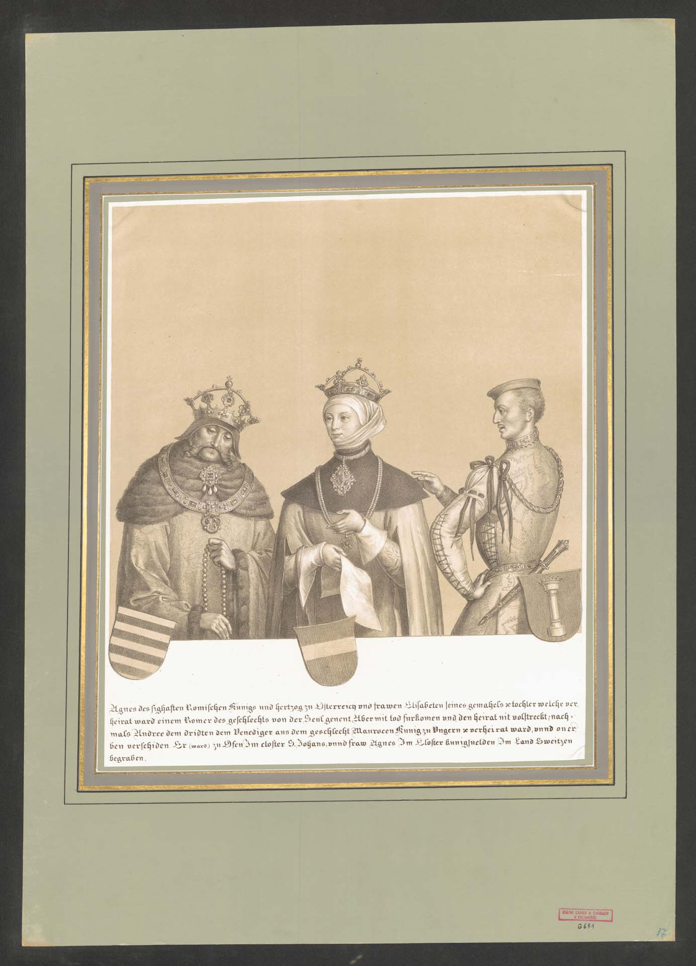 [DER STAMMBAUM des Allerdurchlauchtigsten Hauses Habsburg-Oesterreich]