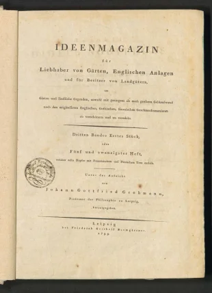 IDEENMAGAZIN für Liebhaber von Gärten, Englischen Anlagen und für Besitzer von Landgütern