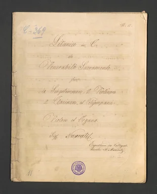 Litaniae in C de Venerabile Sacramento