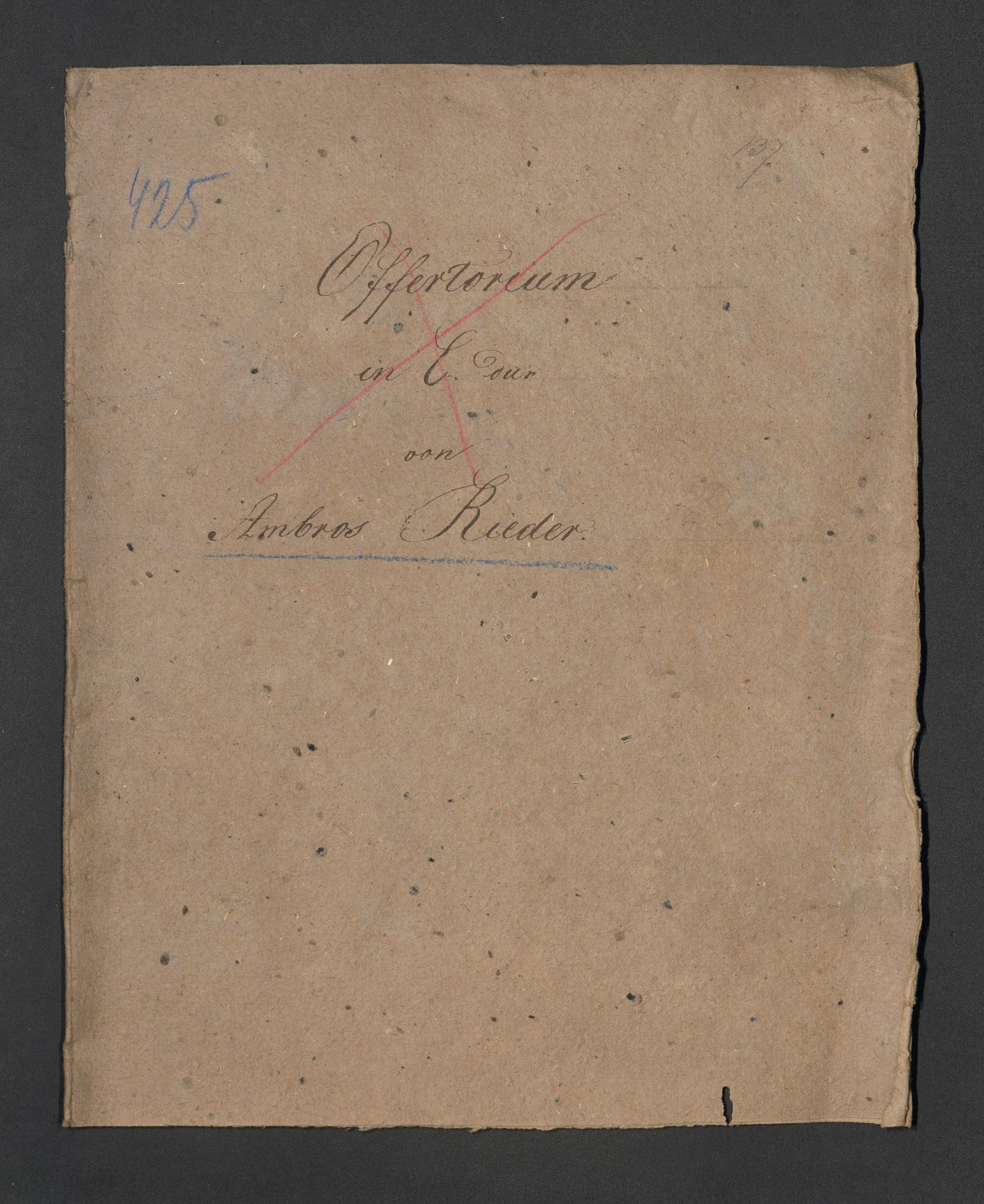 Offertorium in C
