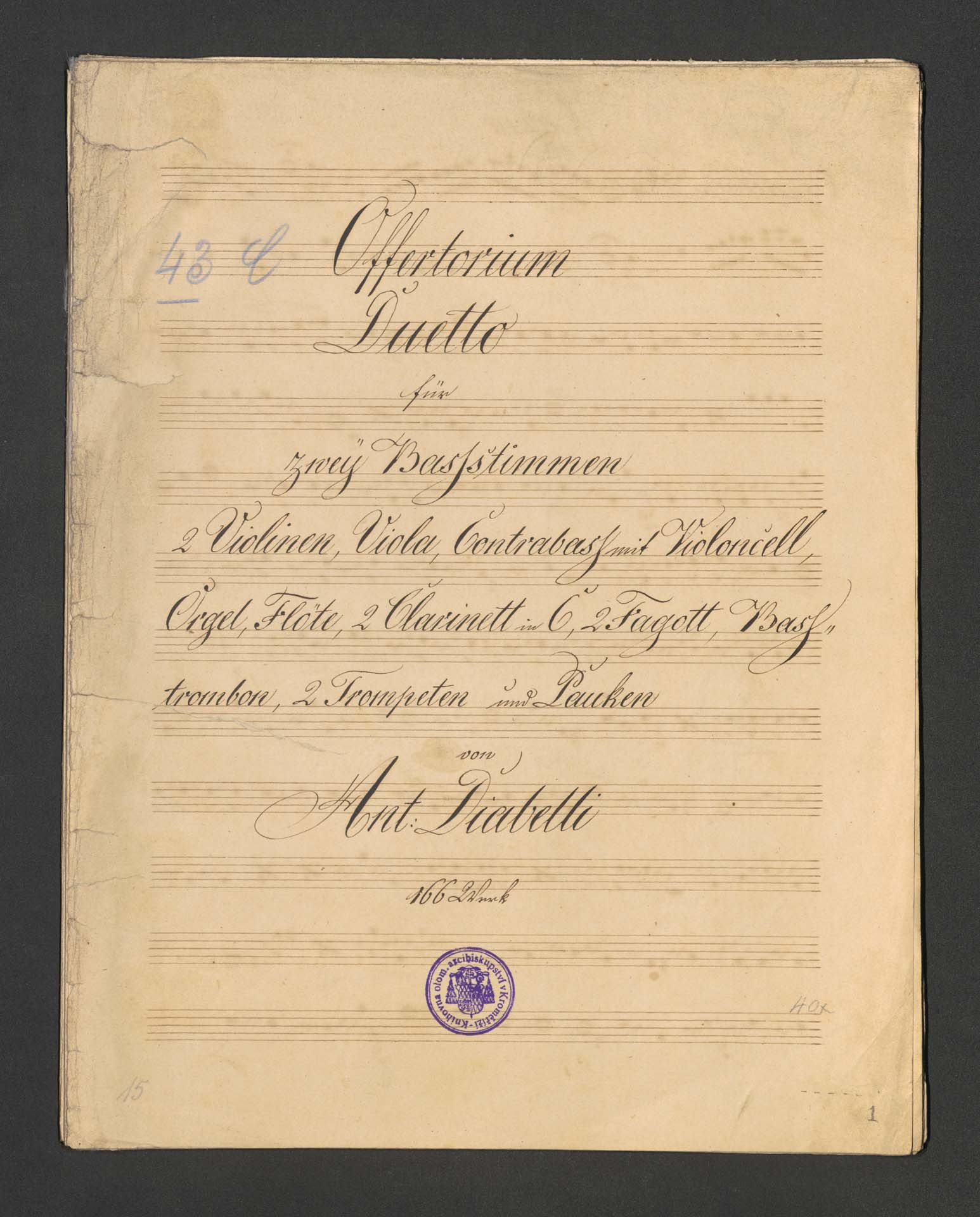 Offertorium Duetto op. 166