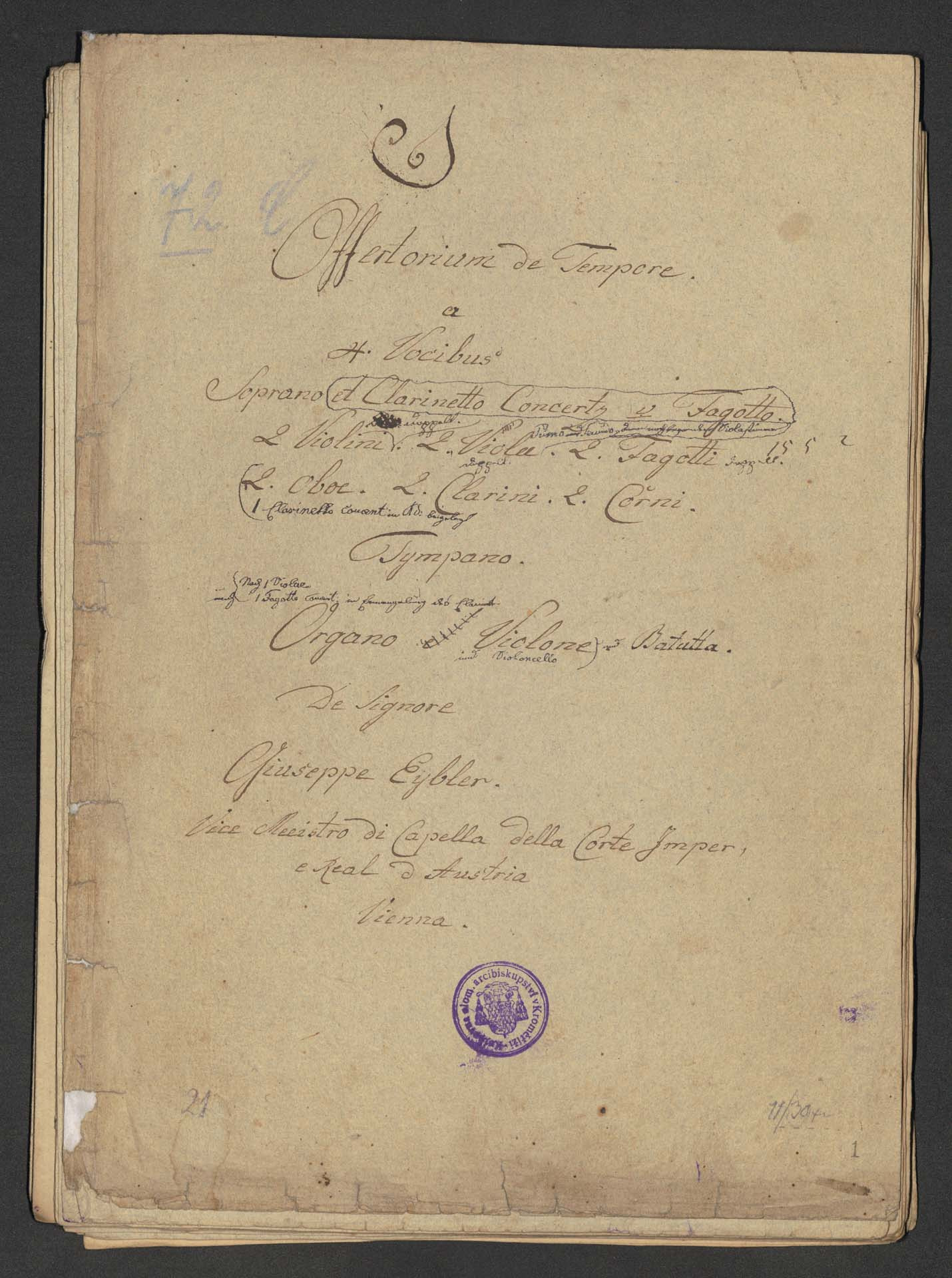 Offertorium de Tempore