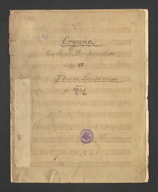 Der Land Kirchenchor. Te Deum Laudamus, Op. 68