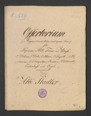 Offertorium (Magna et mirabilia sunt opera tua)