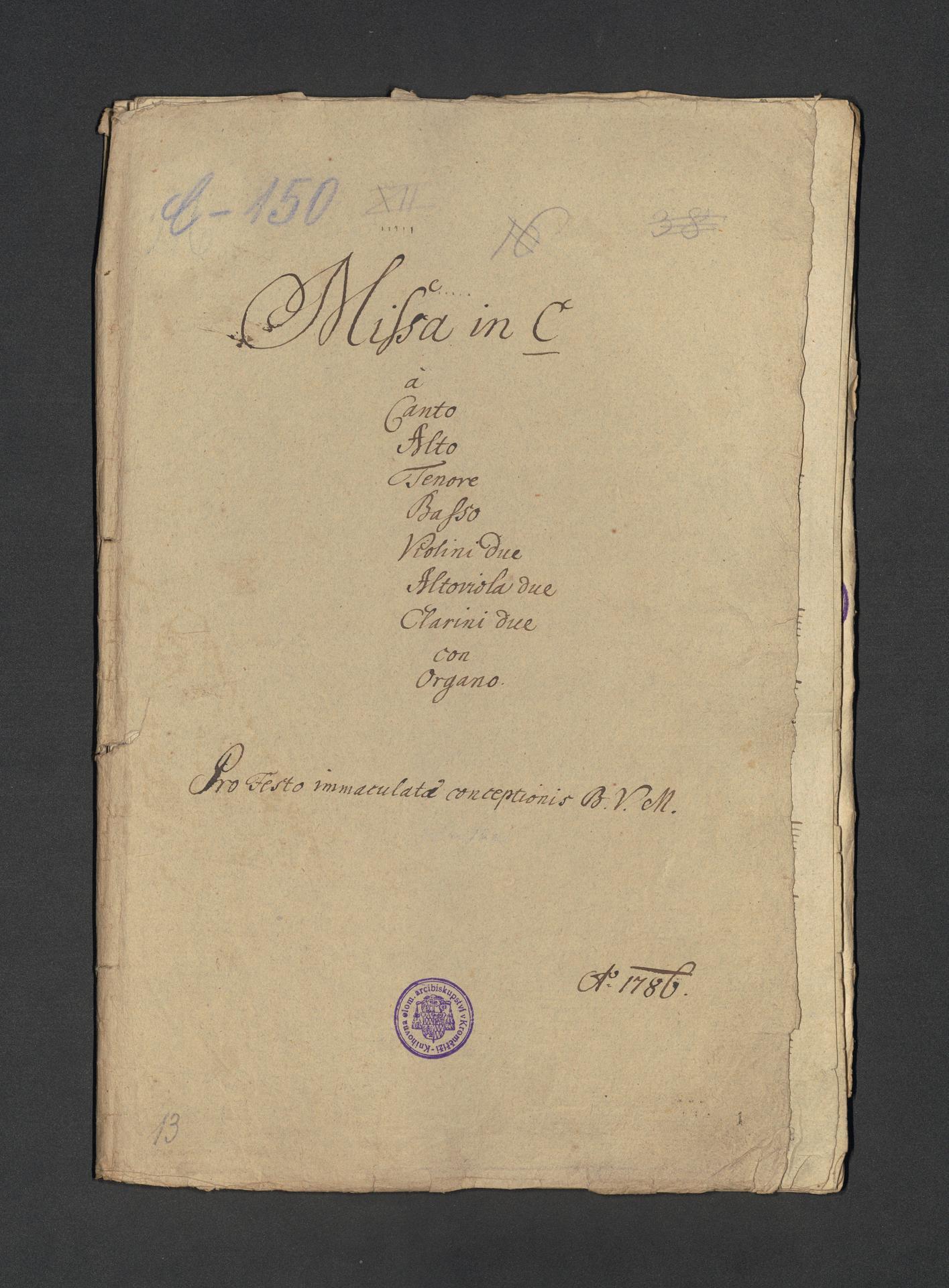 Missa brevis in C