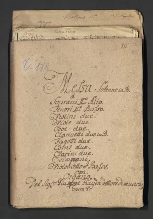 Messa Solenne in B op. 4