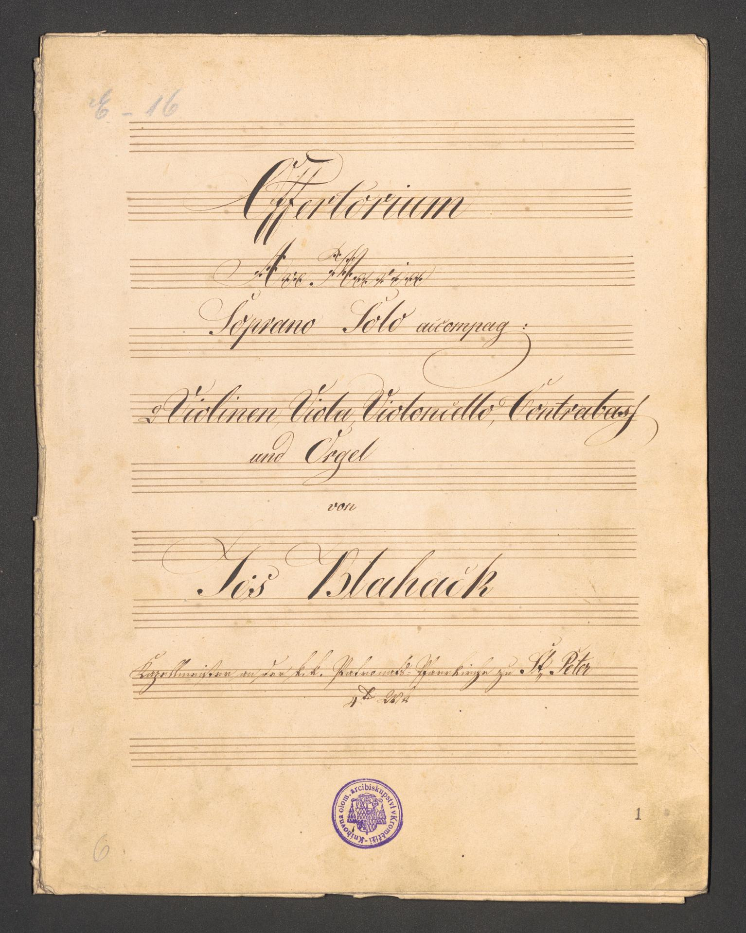 Offertorium [Ave Maria] Op. 4