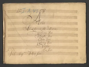 Aria "Ah ritorna et à dell ora"