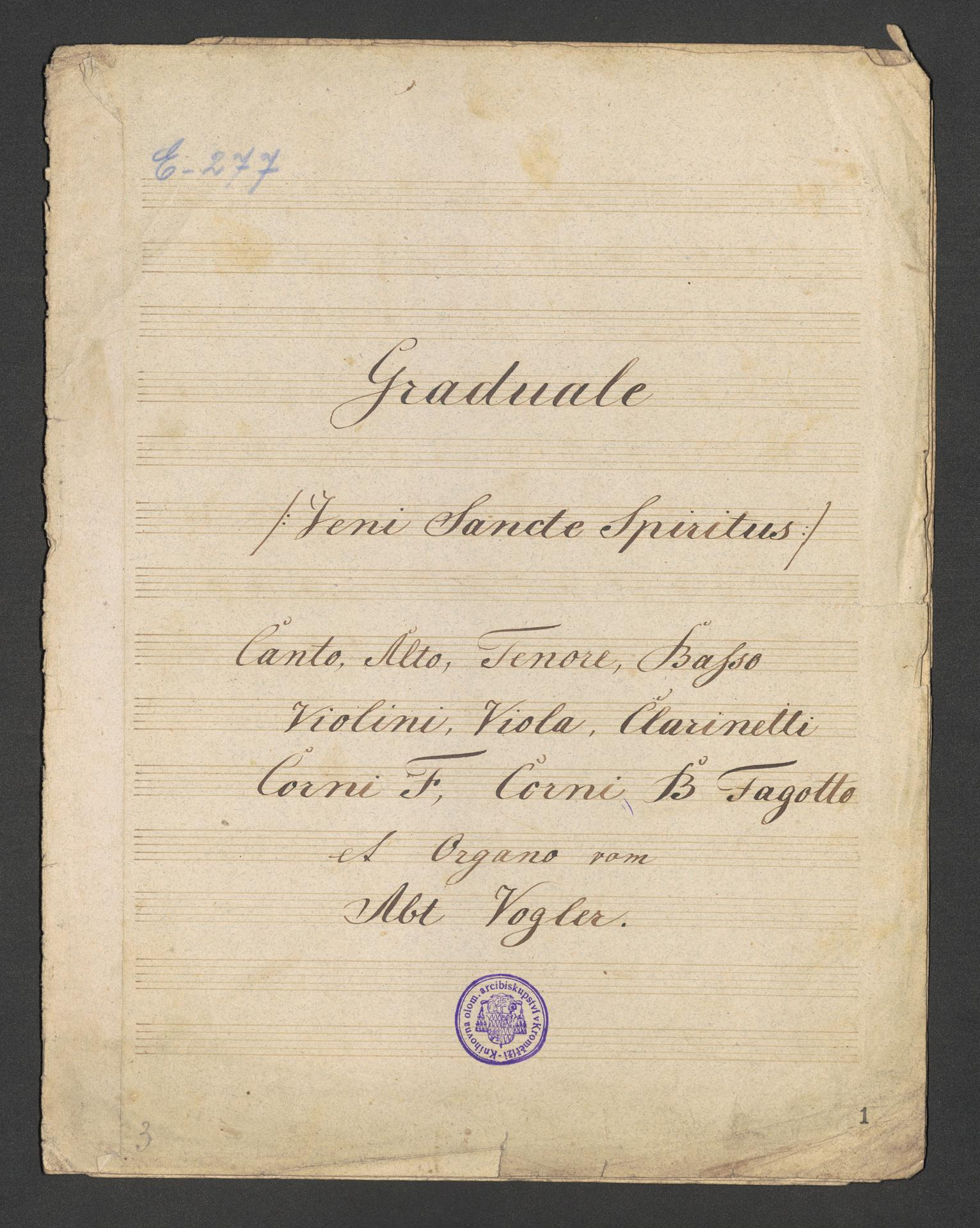 Graduale (Verri Snacte Spiritus)
