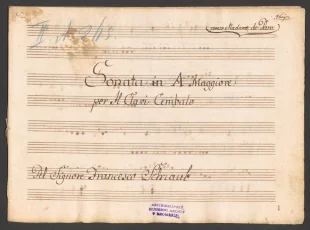 Sonata in A, Maggiore