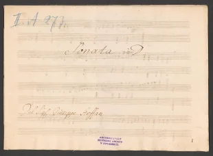 Sonata in D 