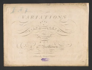 Variation op. 76