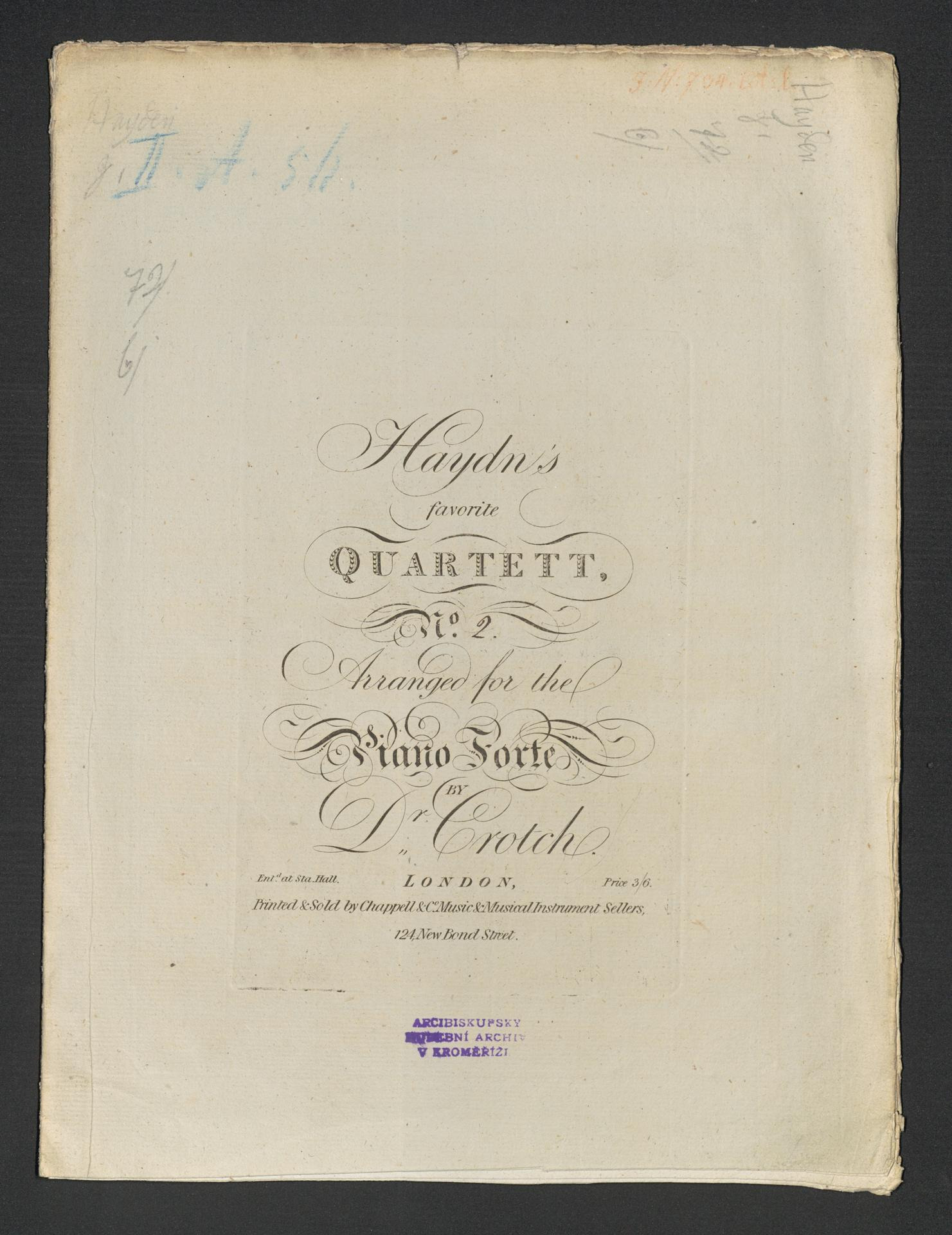 Quartett, No. 2.
