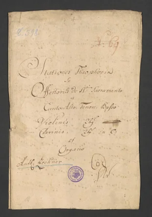 Stationes Theophoria de Offertoria de SS. Sacramento