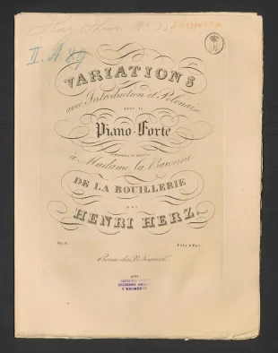 Variations avec Introduction et Polonaise