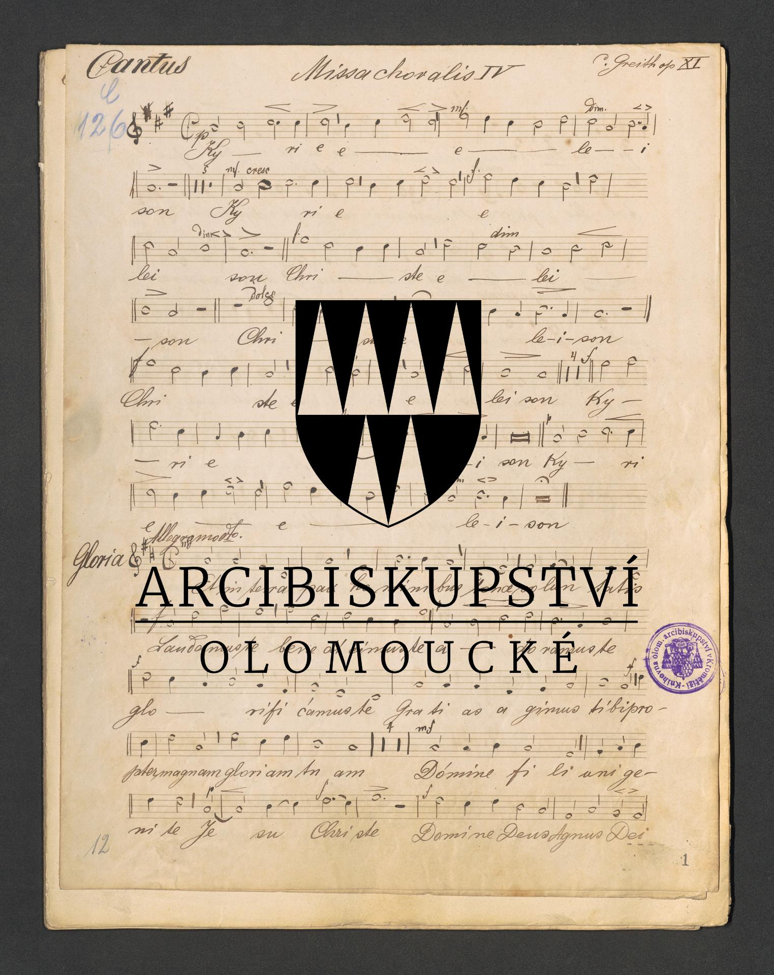 Missa choralis IV.