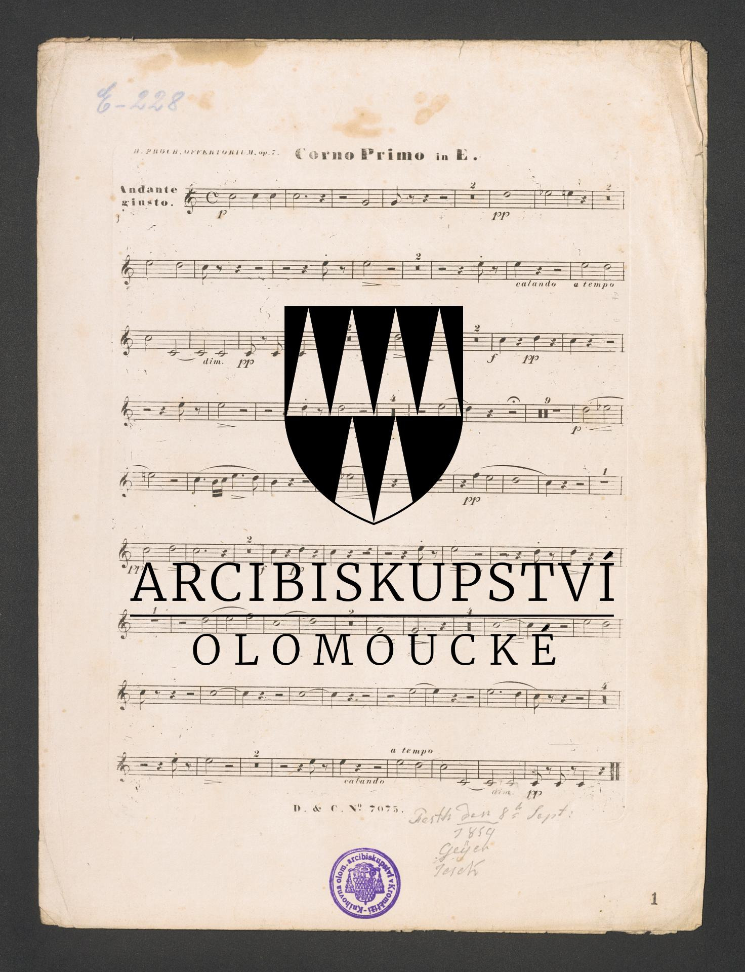 Offertorium, Op. 7