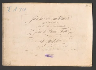 Fantaisie militaire et Variations sur l'Air de la Sentielle