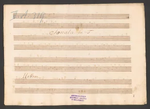 Sonata in F