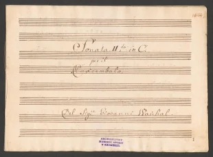 Sonata II in C