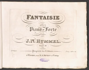 Fantaisie Op. 18