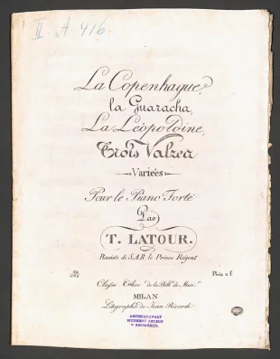 Trois Valzer