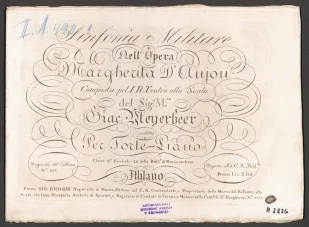Sinfonia Militare Nell Opera "Margherita D'Anjou"