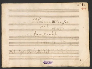 Sonata III in G