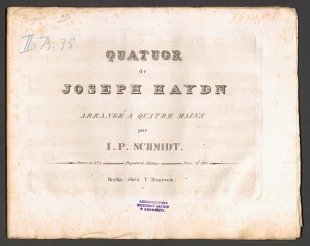 Quatuor op. 33, no. 2