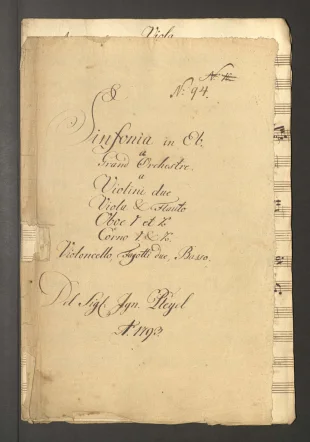 Sinfonia in Eb