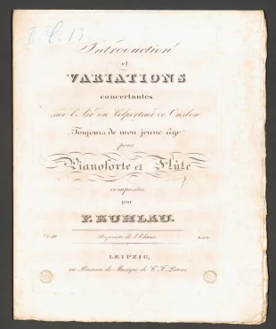 Introduction et Variations concertantes