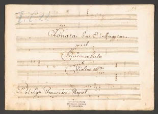 Sonata in E Maggione