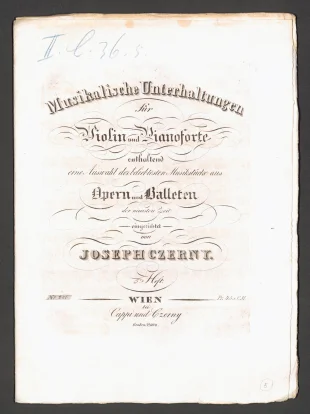 Canzonette aus der Oper Othello der Mohr von Venedig
